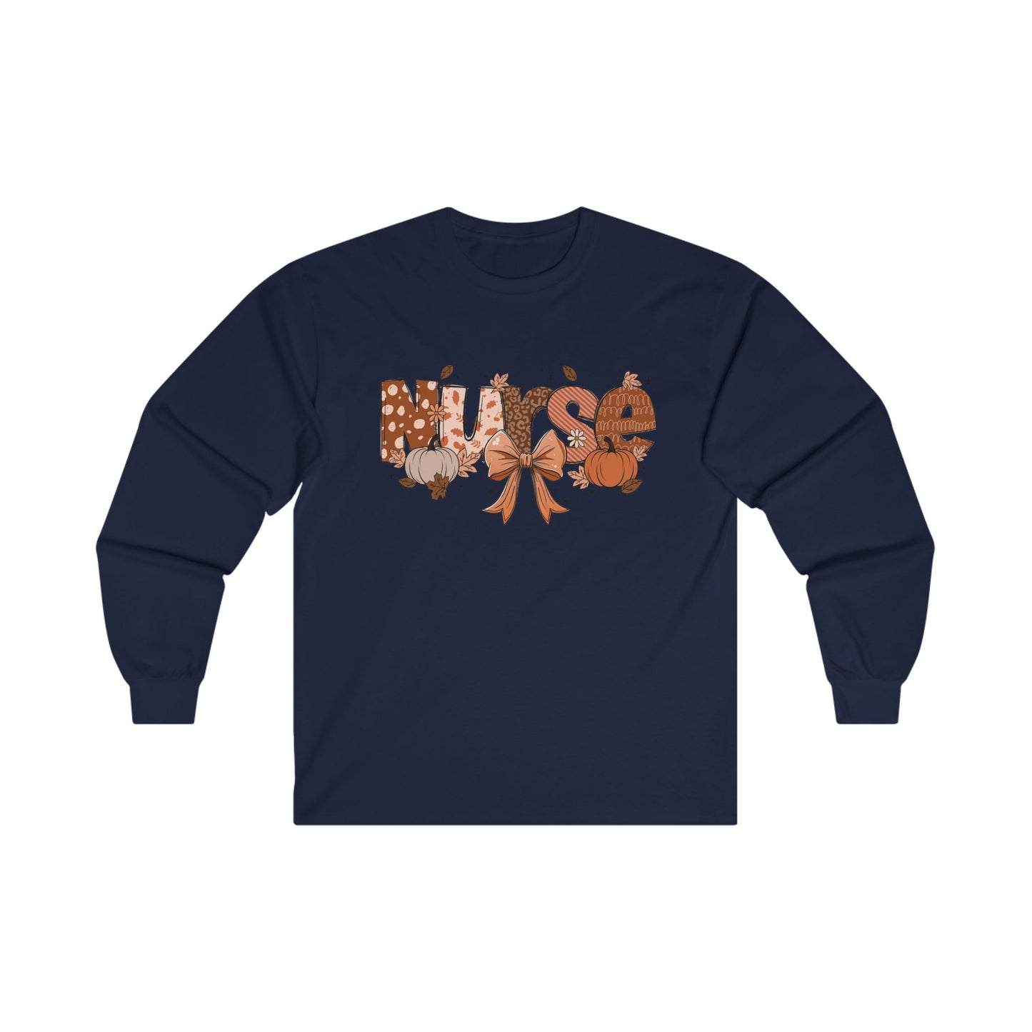 Autumn Nurse Long Sleeve Tee