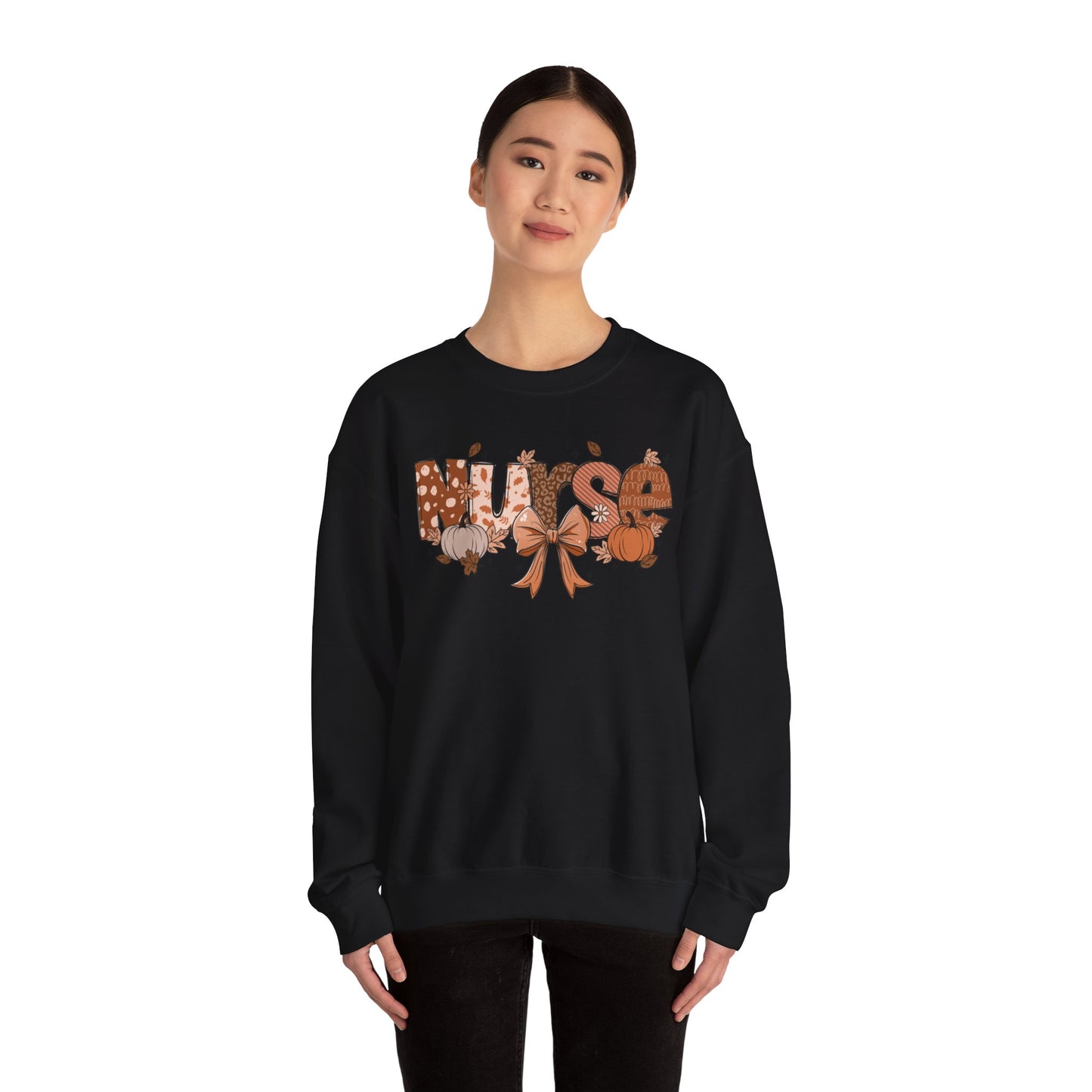 Autumn Nurse Crewneck Sweatshirt