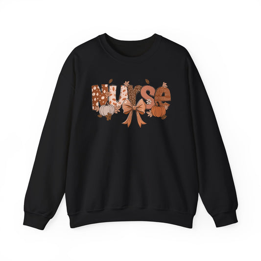 Autumn Nurse Crewneck Sweatshirt