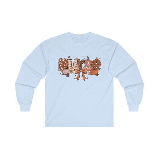 Autumn Nurse Long Sleeve Tee
